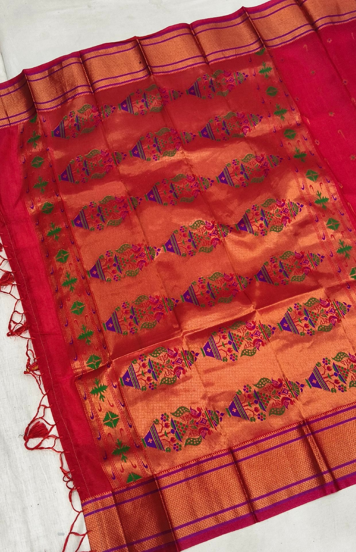 Muniya  paithani Sadi