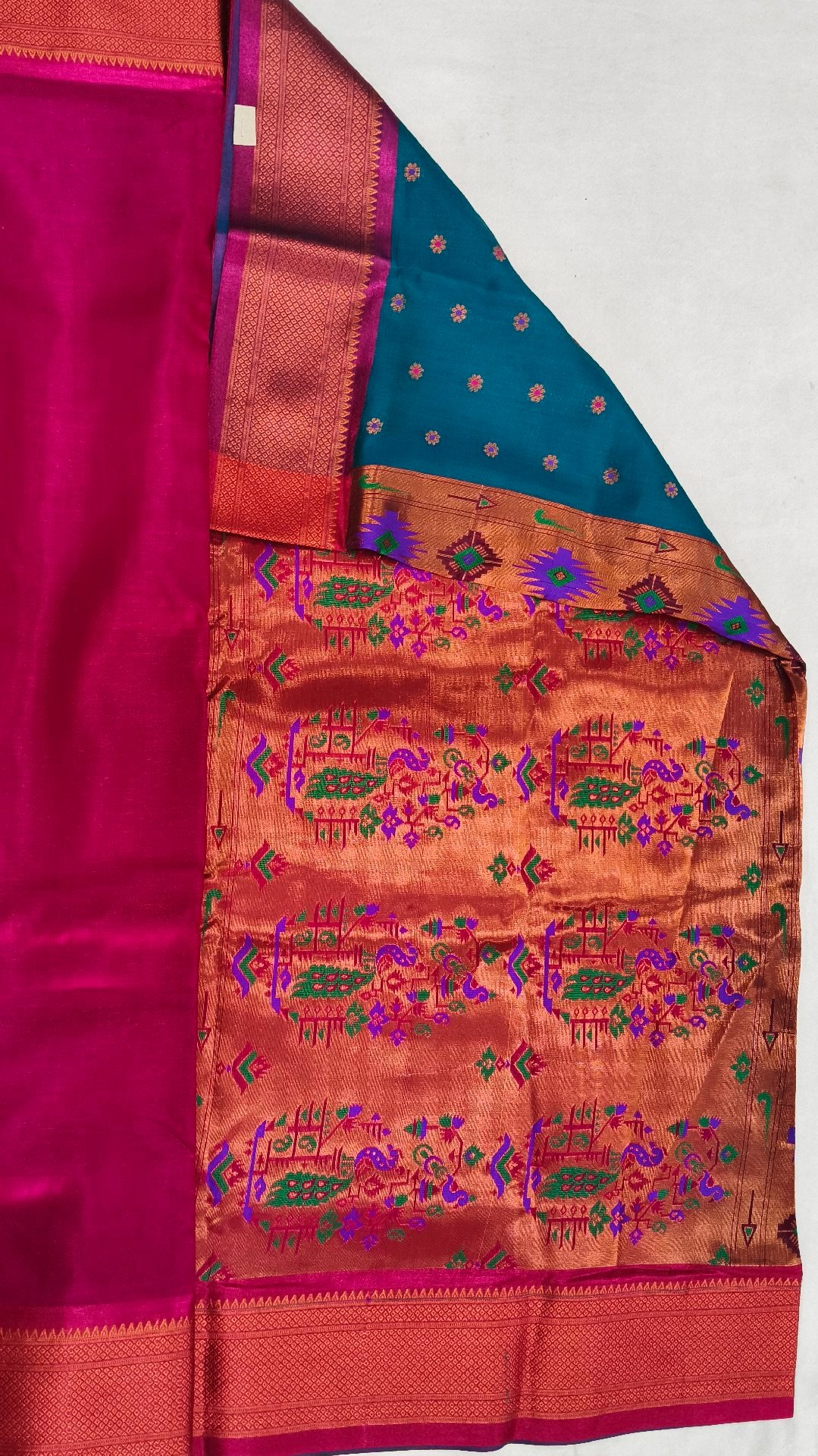 semi paithani