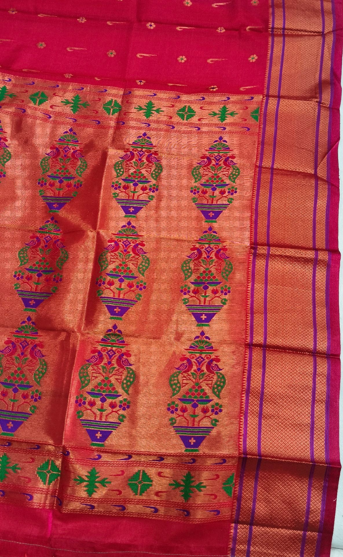 Muniya  paithani Sadi